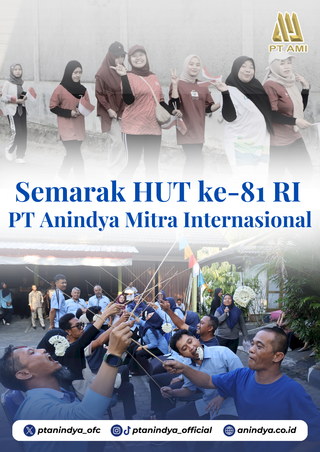 Semarak HUT ke-81 RI: PT AMI Gelar Beragam Kegiatan Sambut Hari Kemerdekaan